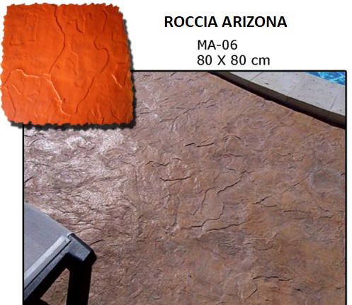 Stampi APSE Bergamo Verdello roccia Arizona