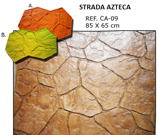 Stampi APSE Bergamo Verdello strada  Atzeca