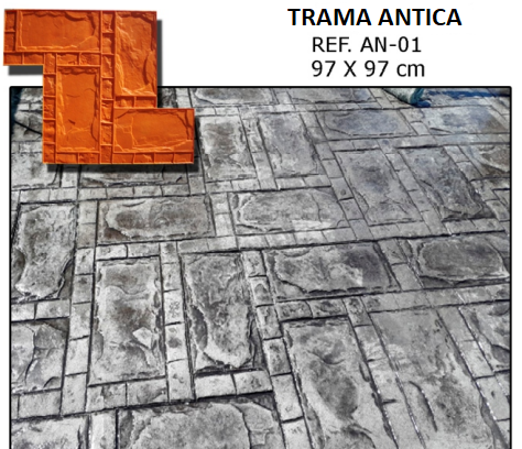 Stampi APSE Bergamo Verdello Trama Antica