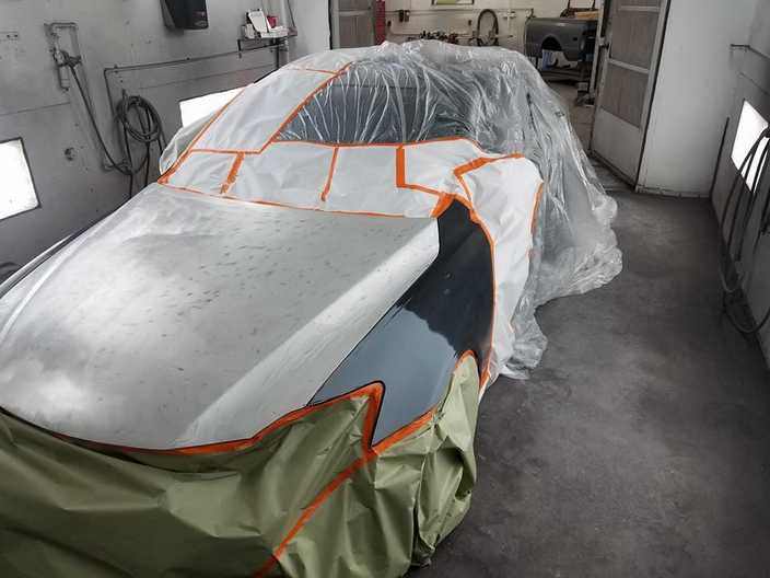 Car Having a New Paint — Auto Body Painting in Valley, WA