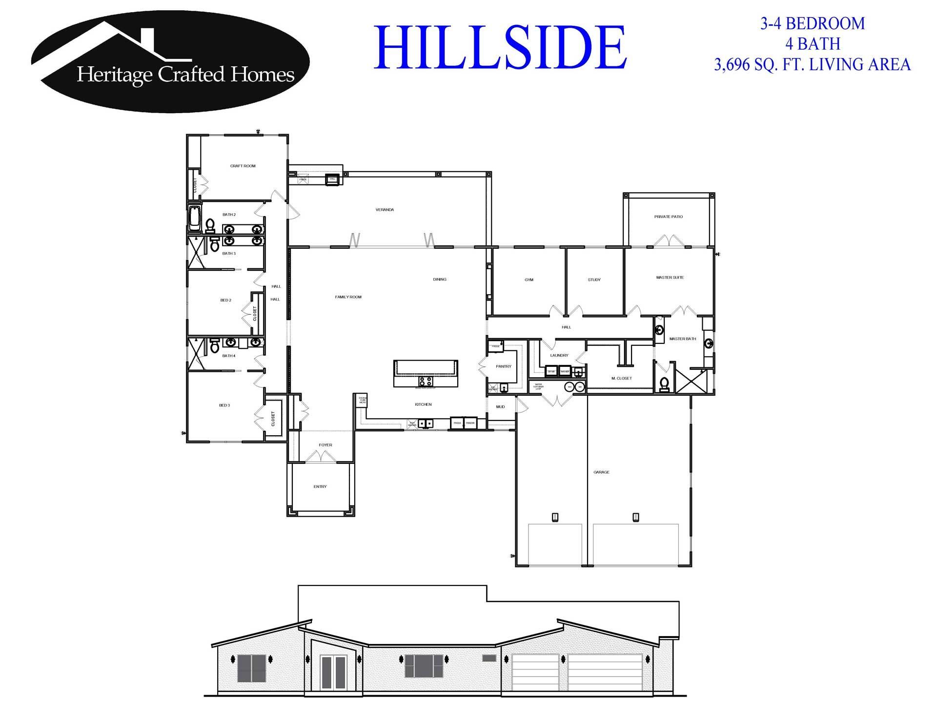 Hillside brochure — San Antonio, TX — Heritage Crafted Homes