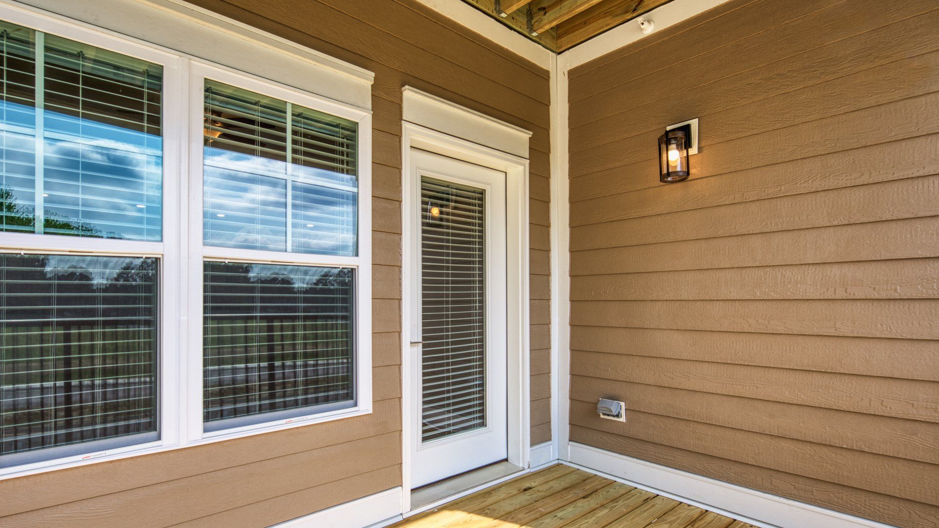 Pine brook exterior door