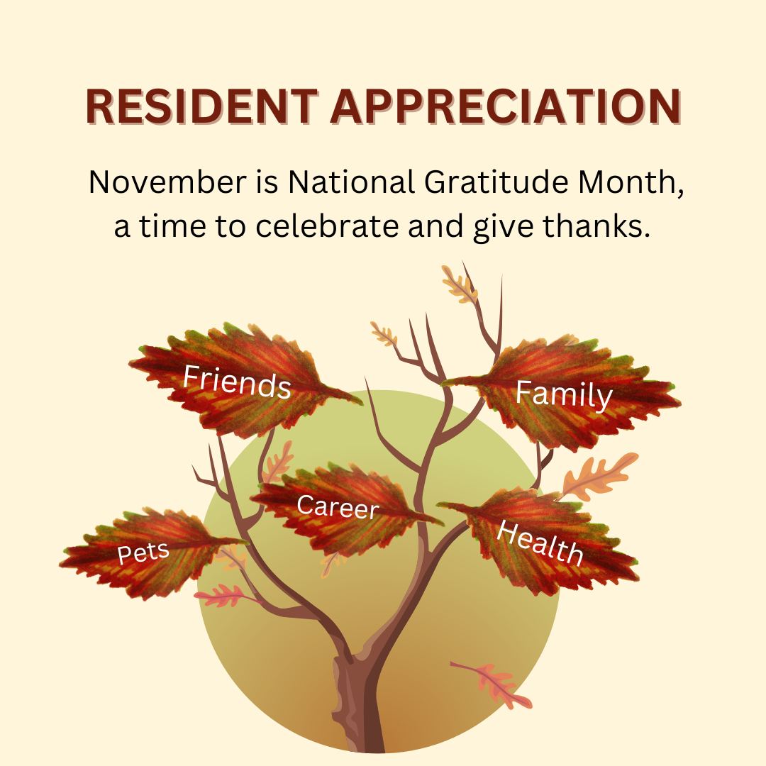 Apartments at Hallstead Reserve 2022 Resident Appreciation Gratitude Giveaway