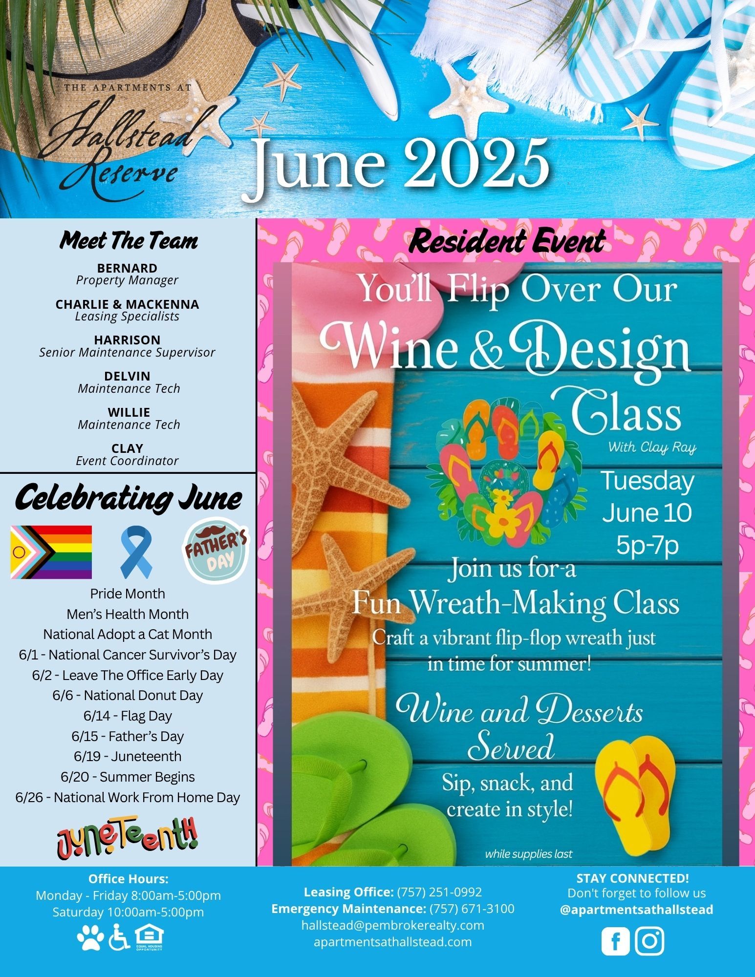 June 2025 Resident Newsletter