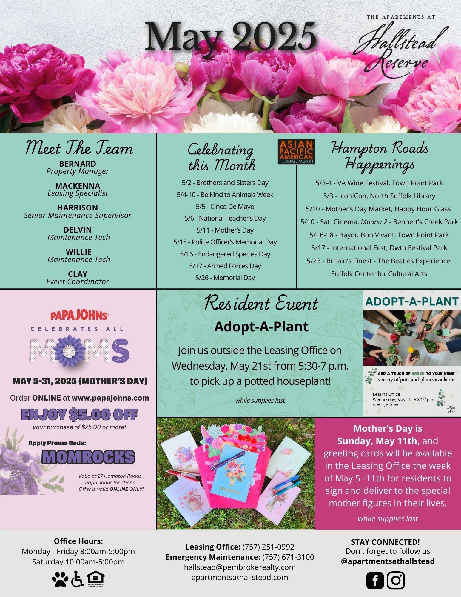 May 2025 Resident Newsletter