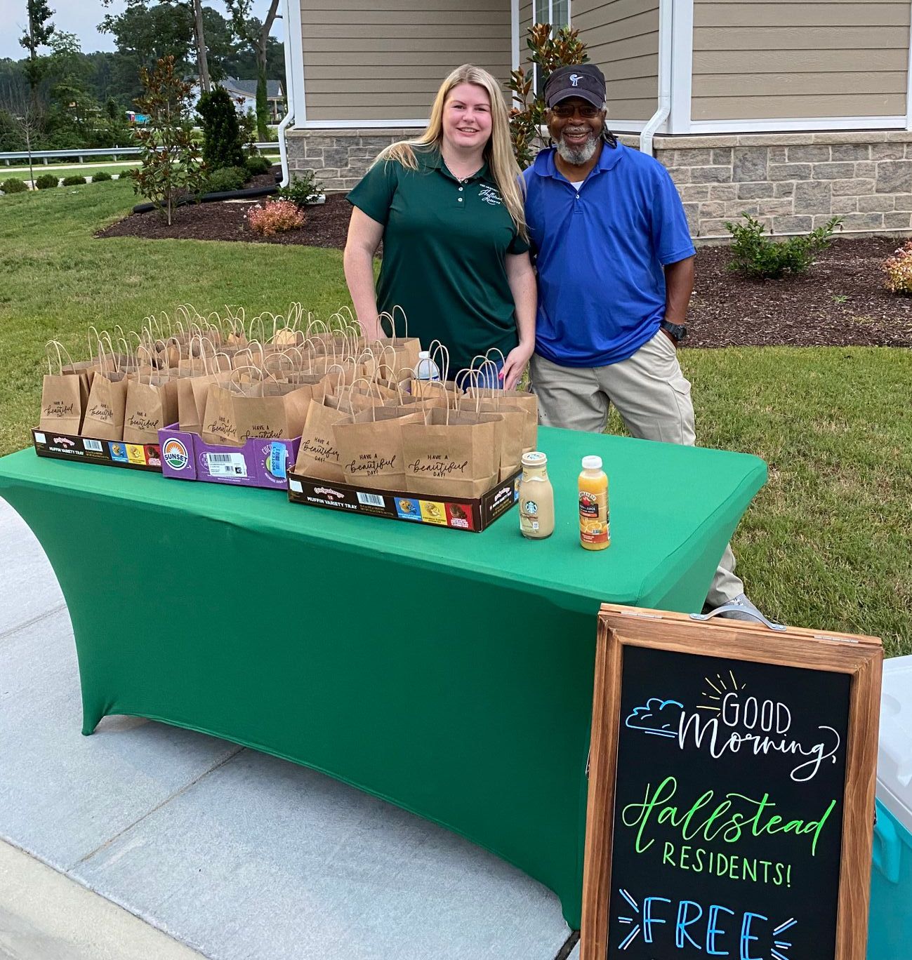 Apartments at Hallstead Reserve 2022 Breakfast to Go