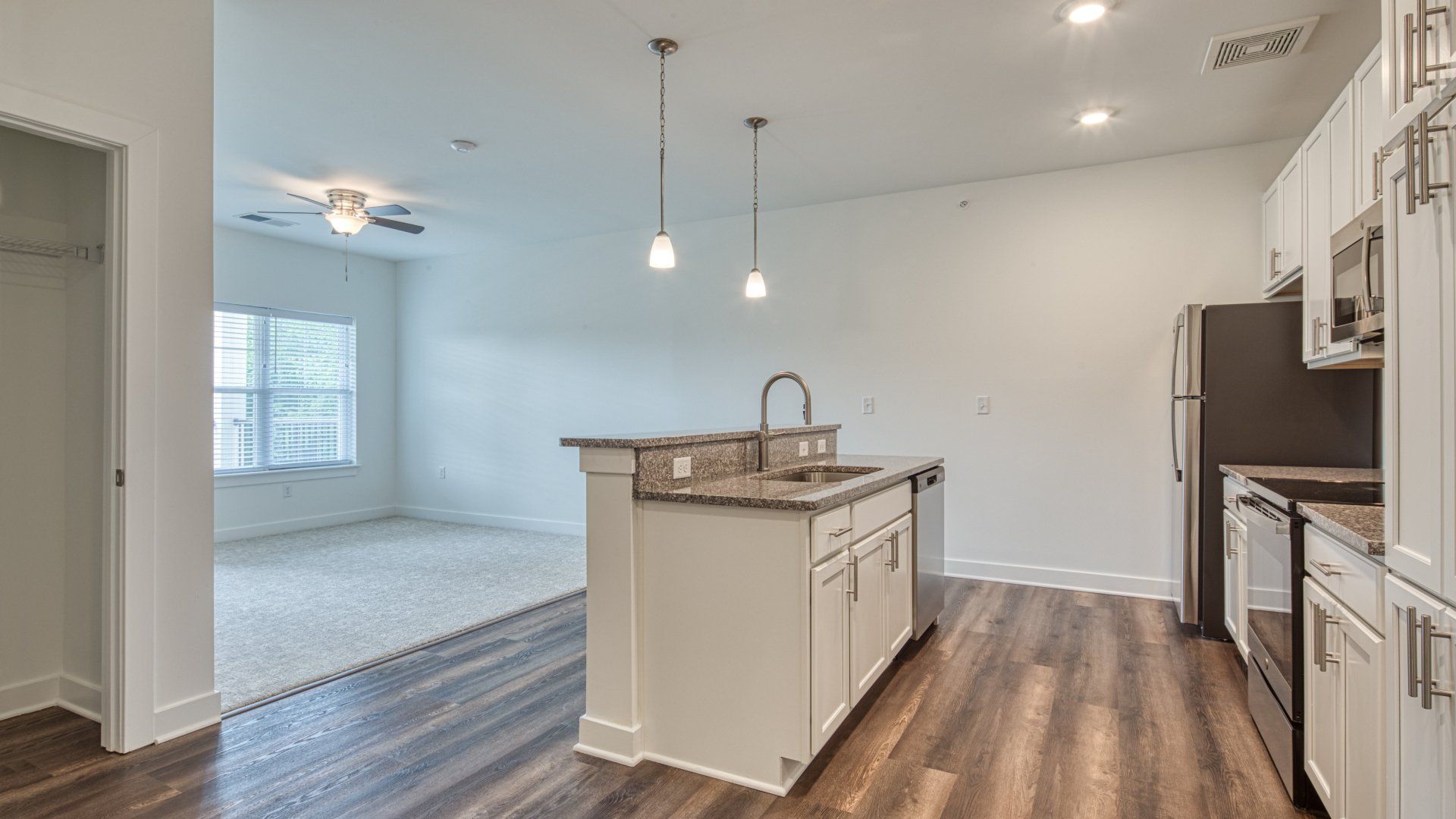 Pine brook kitchen island