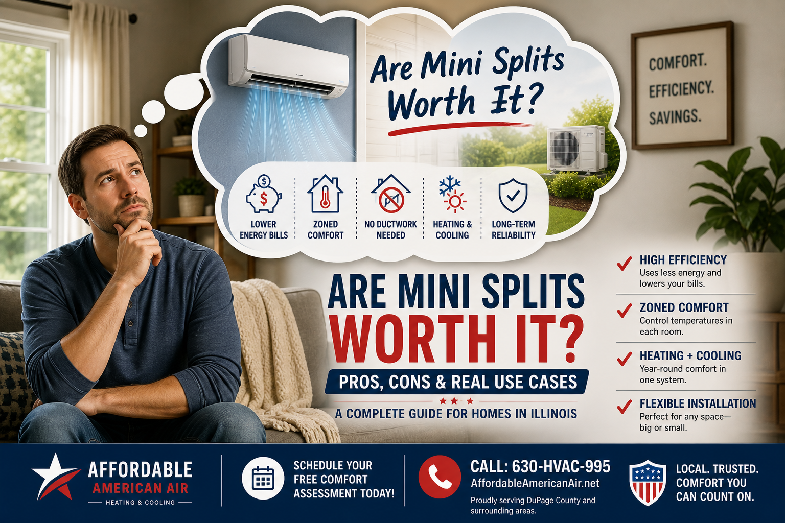 Are Mini Splits Worth It in Illinois? Pros, Cons, and Real Use Cases ...