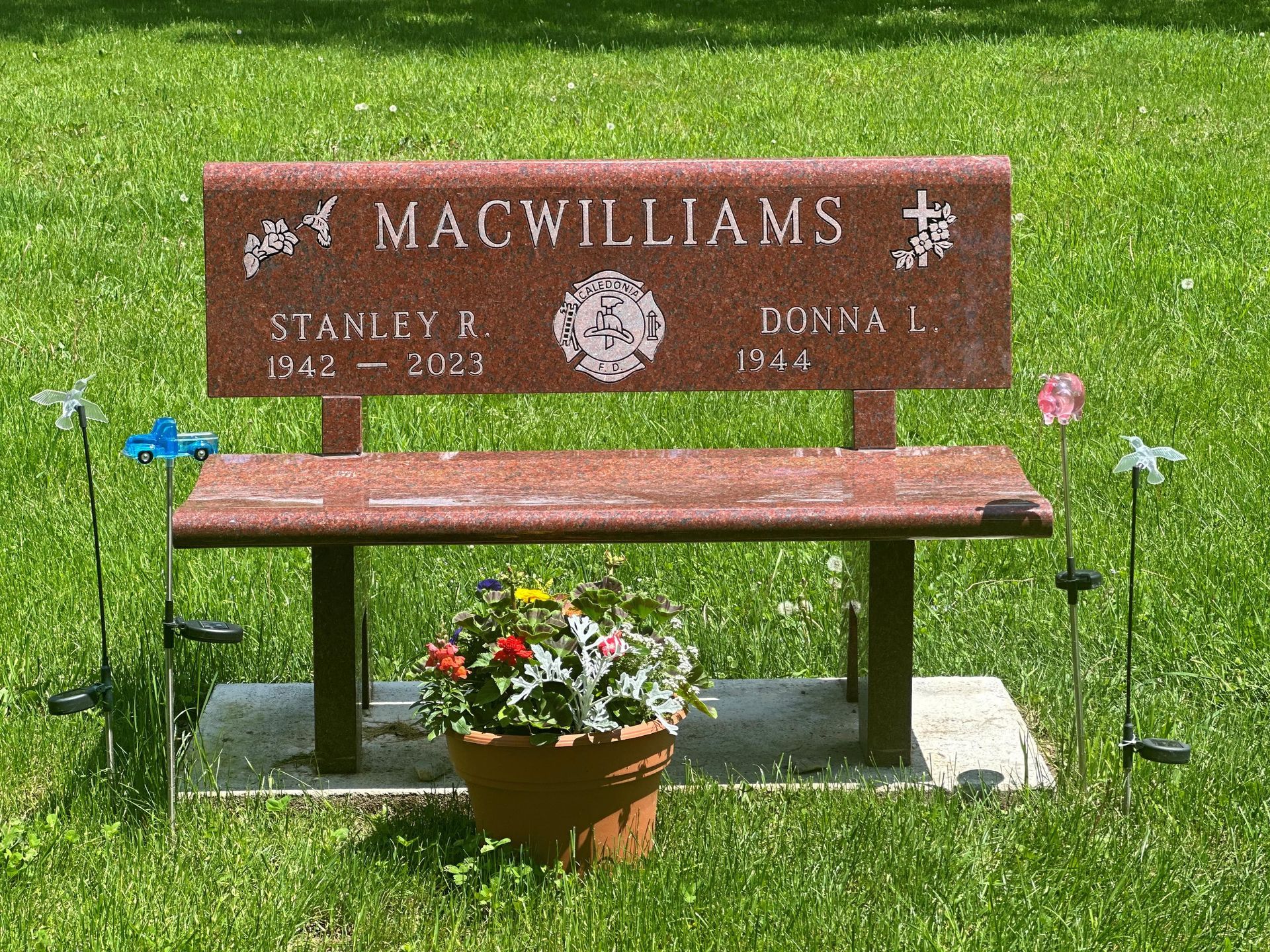 Macwilliams - Le Roy, NY - Derrick Monument Company Inc