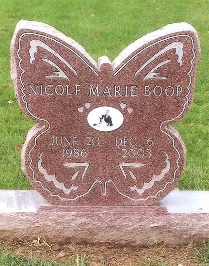 Nicole Marie Boop - Le Roy, NY - Derrick Monument Company Inc