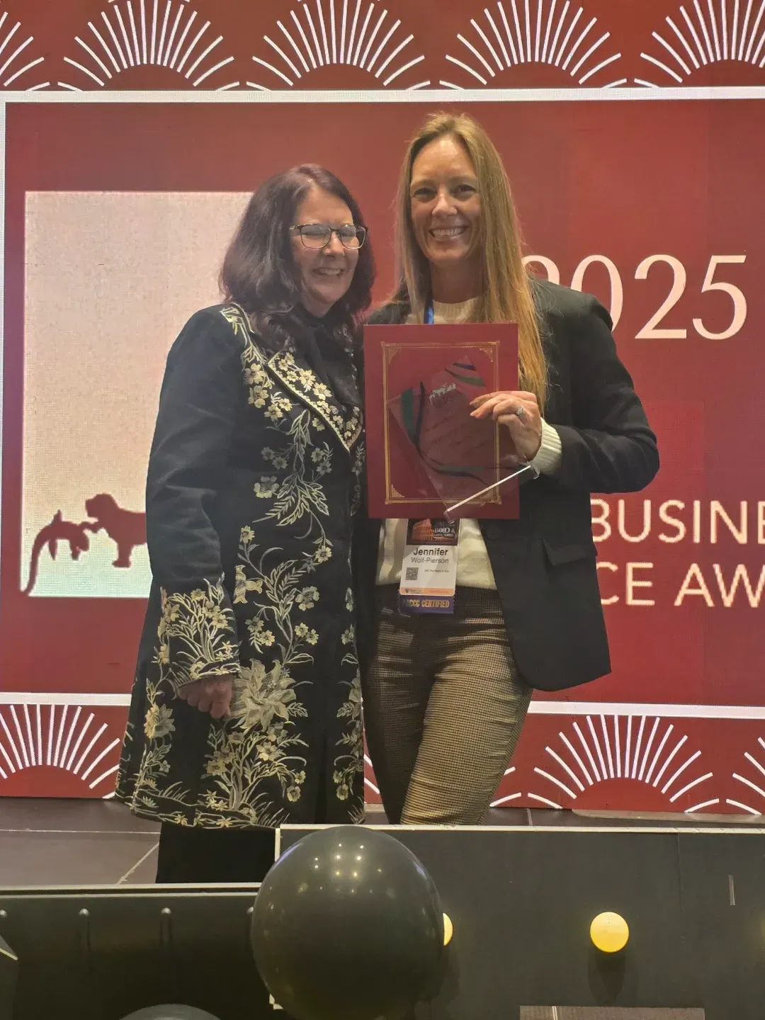 ABC Pet Resort IBPSA Facility Large Business Award Certificate 2025