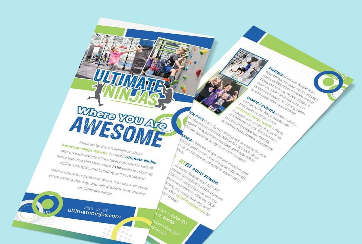 Ultimate Ninjas rack card