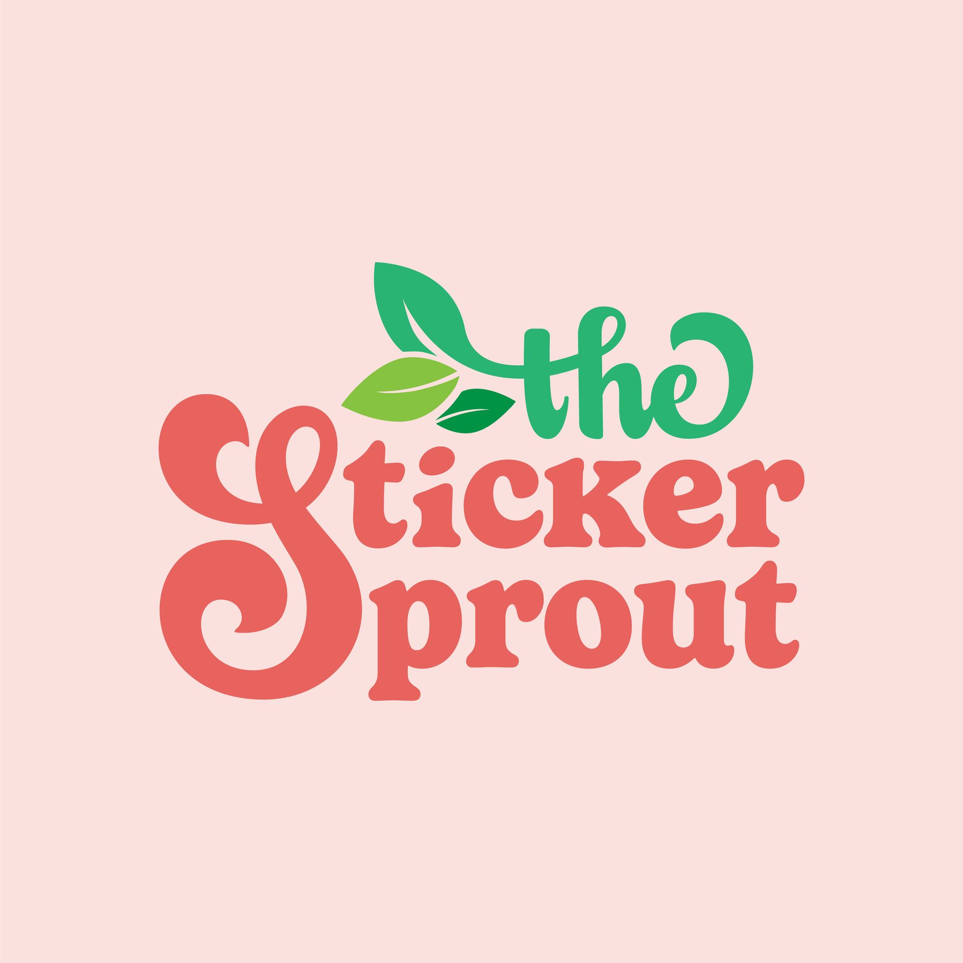 The Sticker Sprout logo