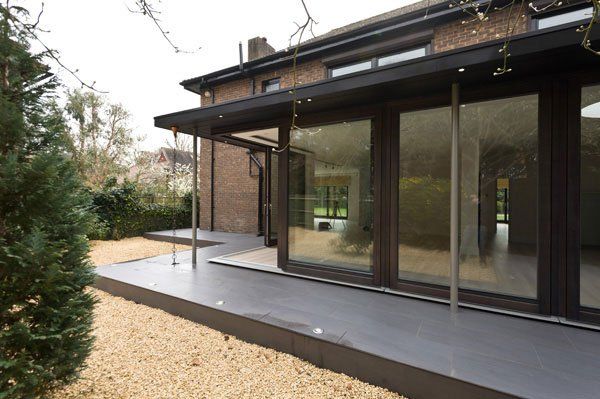 Contemporary single storey extension in Merton Park