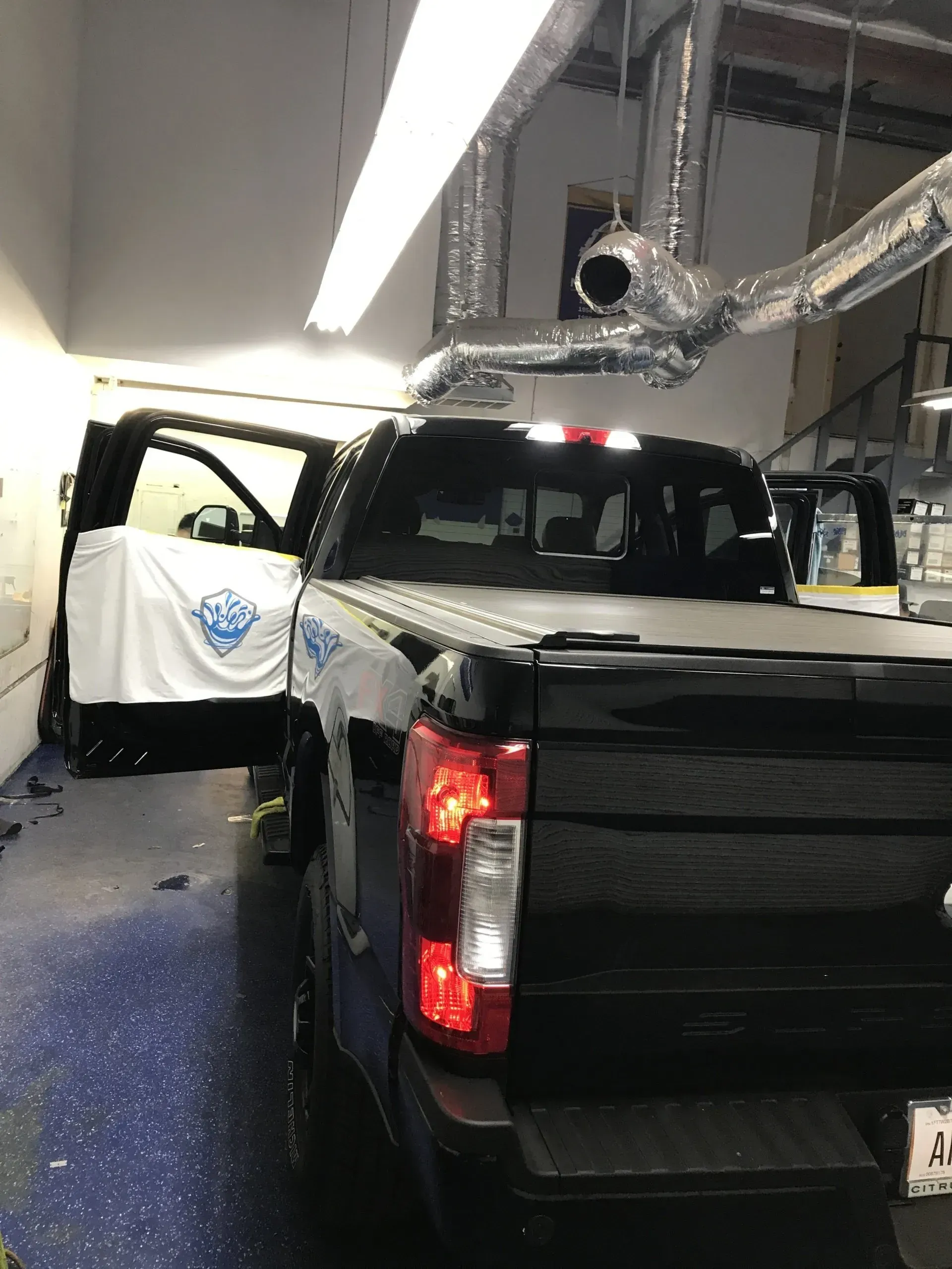 Car At Shop 03 — Riverside, CA — Freeway Tint