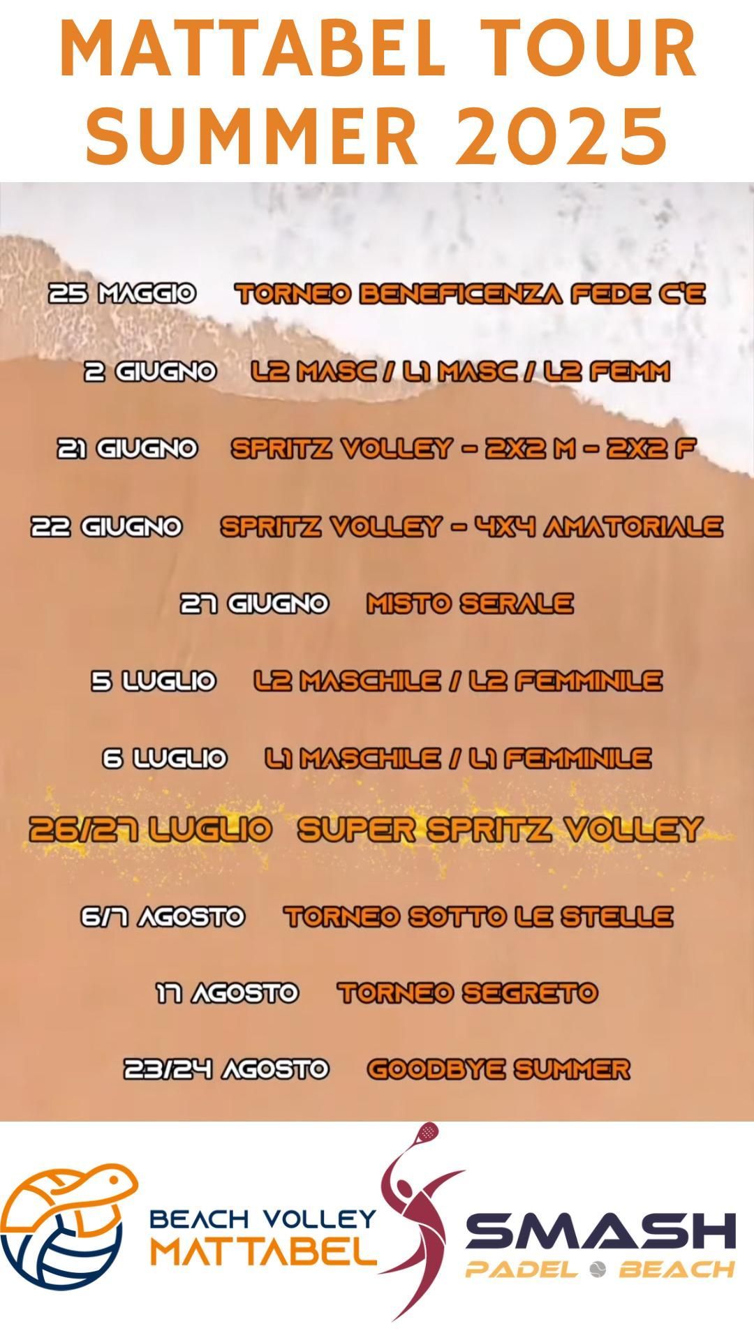 Appuntamenti Summer 2025