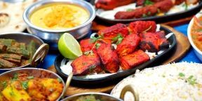There are many different types of food on the table.
