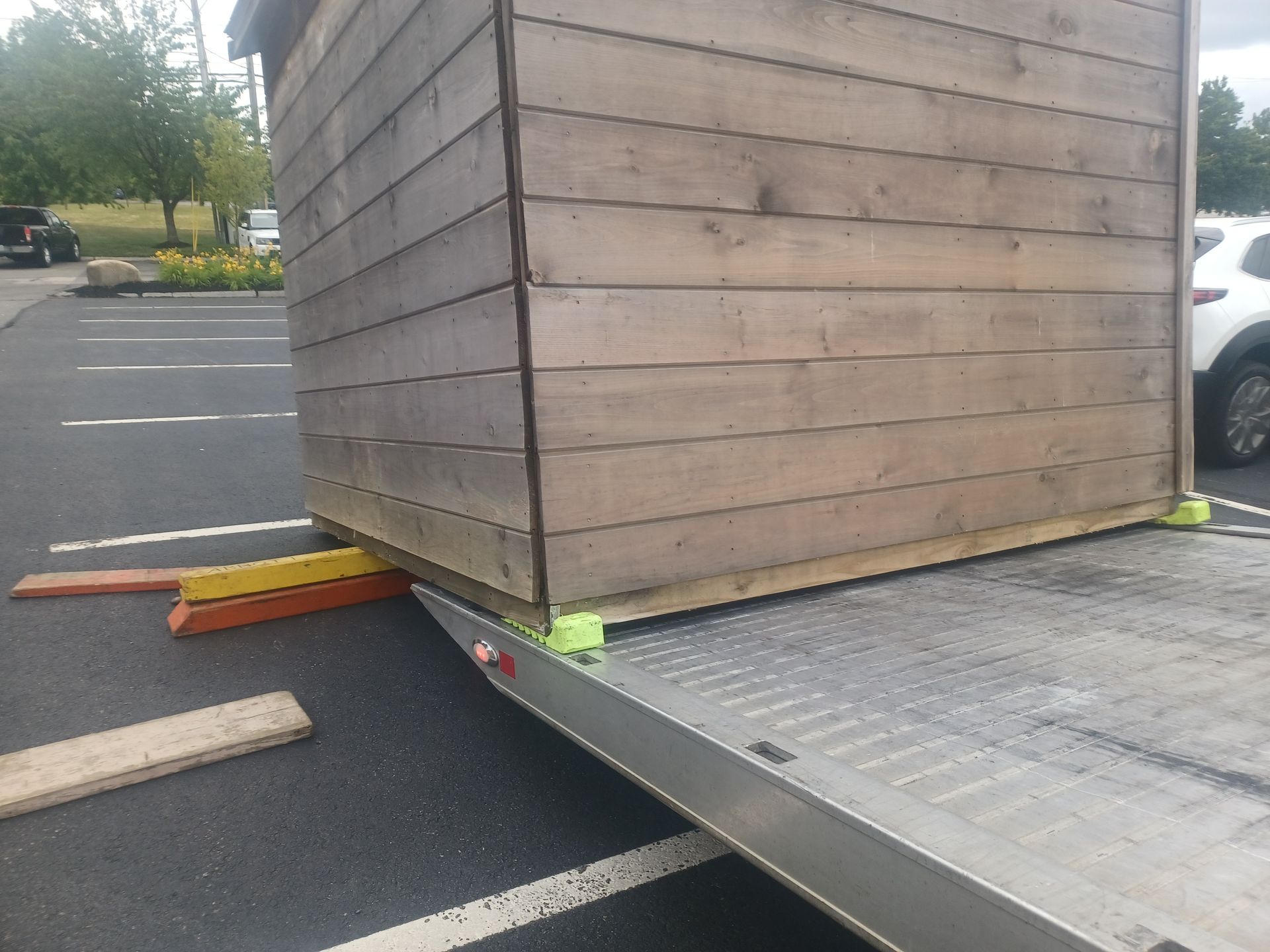 Wood Shed — Hudson, NH — Abbott Towing Services