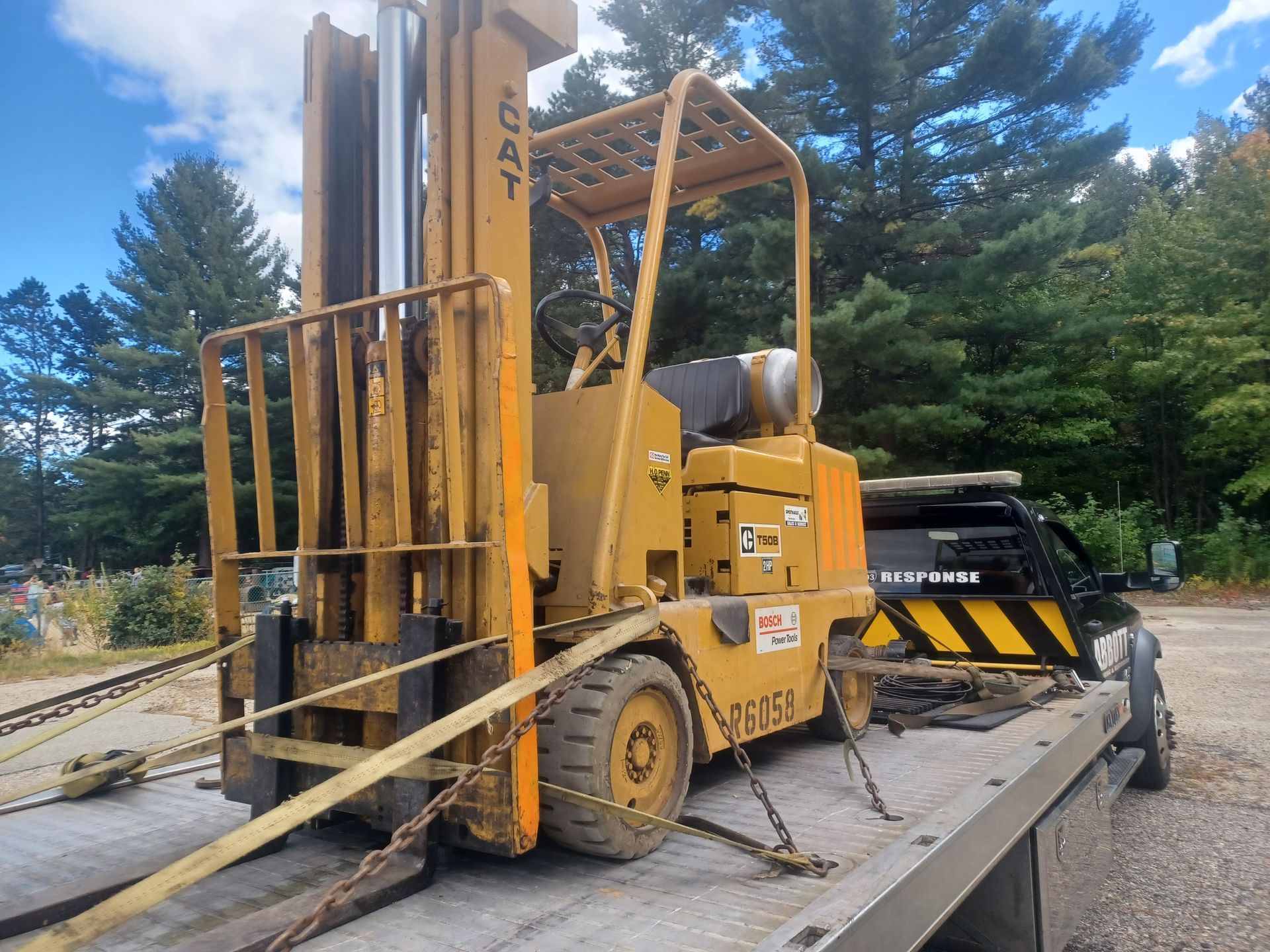 Construction Machinery — Hudson, NH — Abbott Towing Services