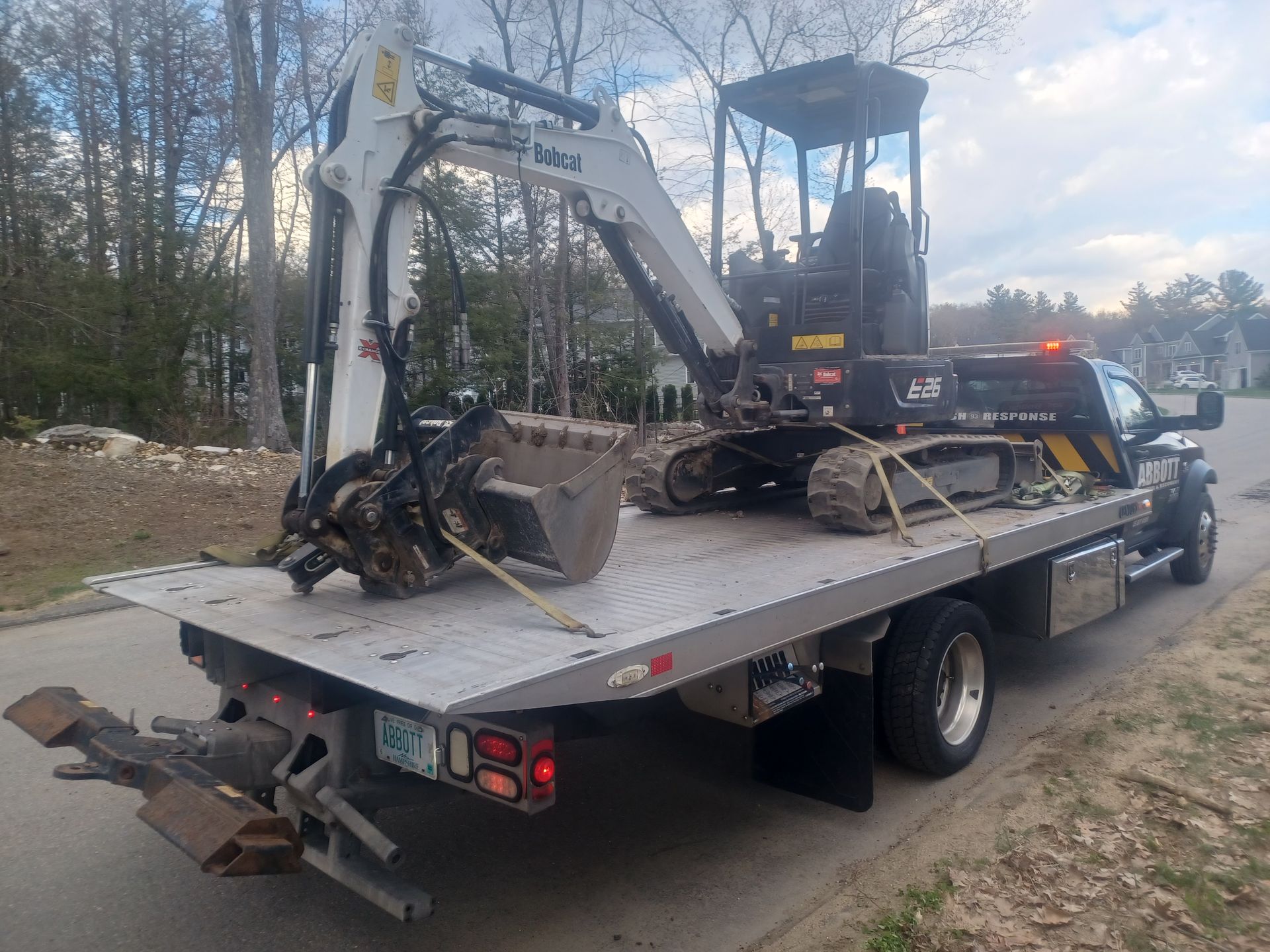 Bobcat — Hudson, NH — Abbott Towing Services