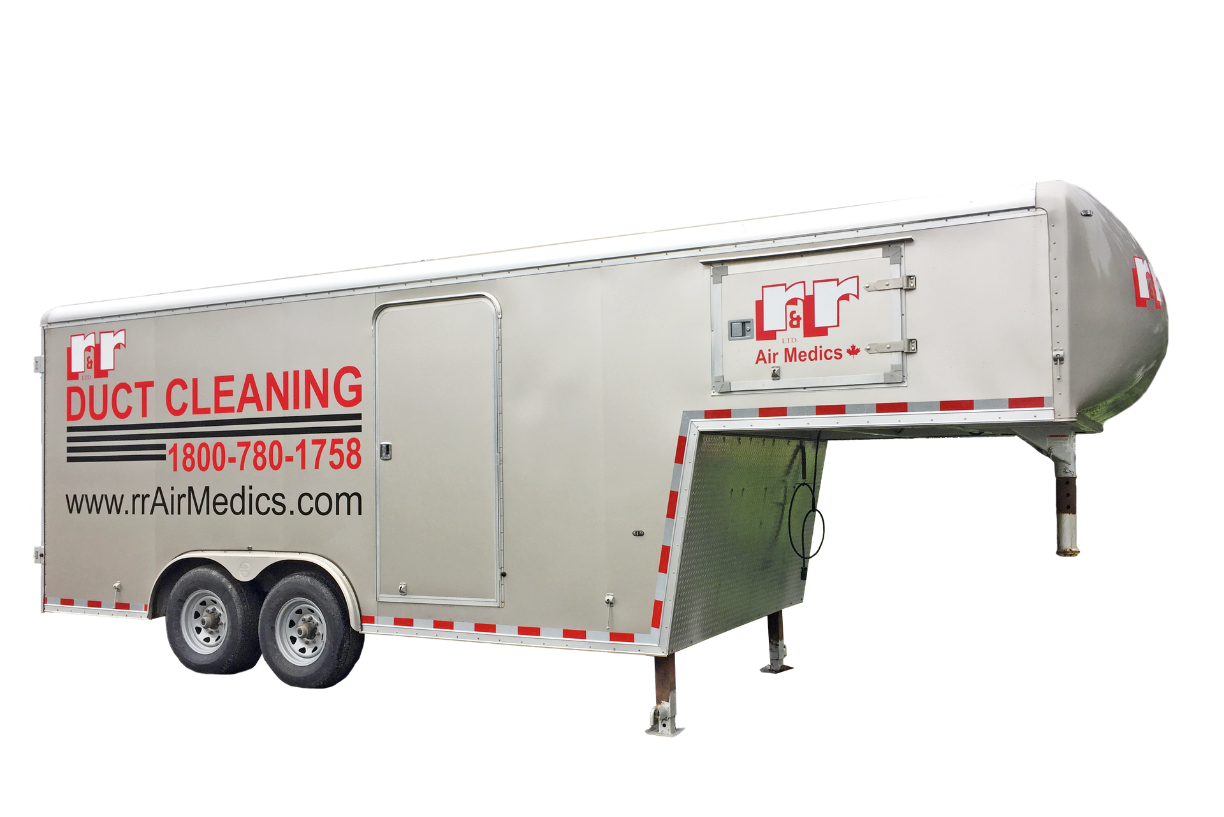 A close up of a dirty duct with dust coming out of it.