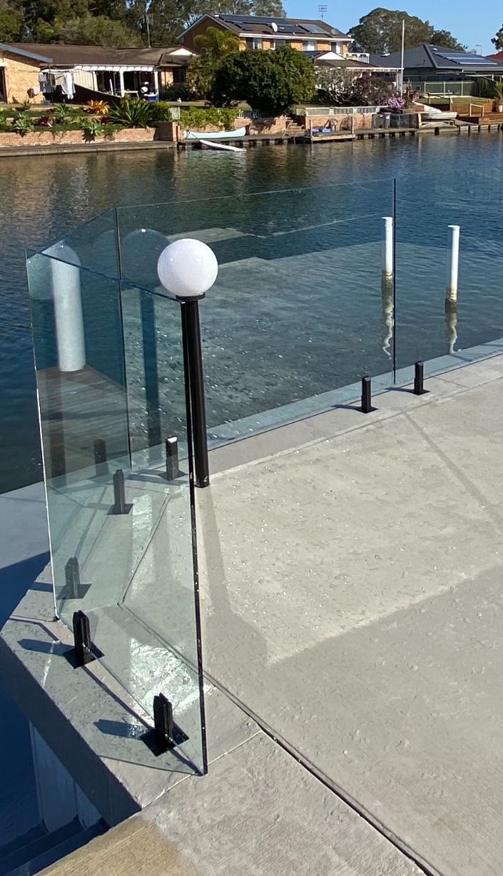 Glass Fencing — Mid Coast Glass Fencing In Old Bar, NSW