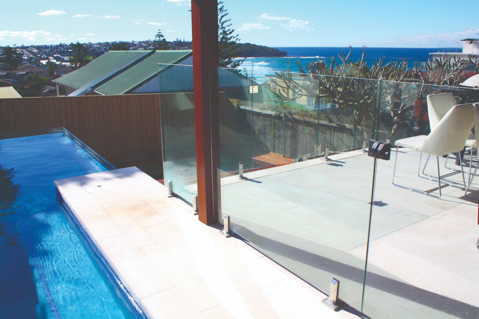 Frameless Glass Gate Pool Fencing — Mid Coast Glass Fencing In Old Bar, NSW