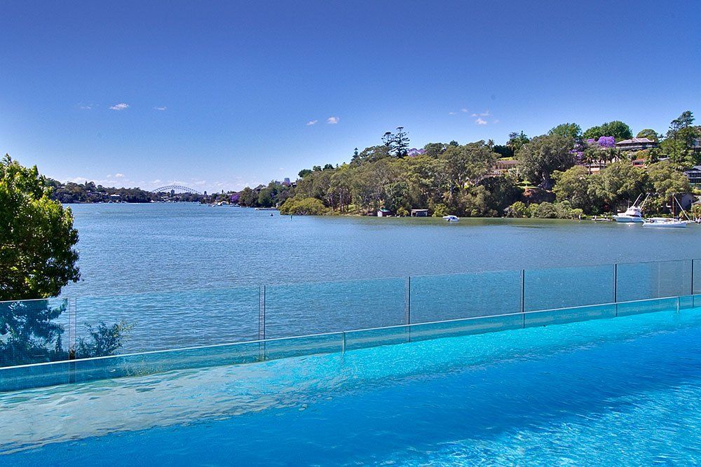 Clear Frameless Pool Fence — Mid Coast Glass Fencing In Old Bar, NSW