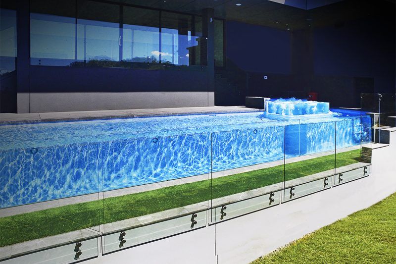 Luxury House With Glass Fence — Mid Coast Glass Fencing In Old Bar, NSW