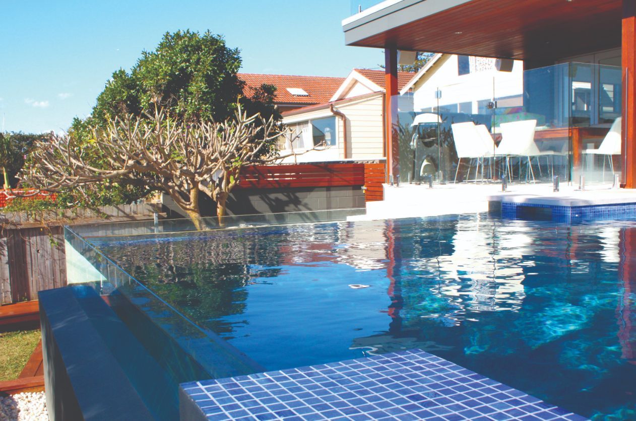 Beautiful View From The Glass Fence Swimming Pool — Mid Coast Glass Fencing In Old Bar, NSW