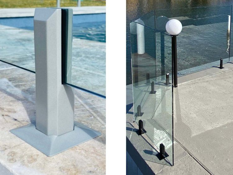 Non Conductive Spigots — Mid Coast Glass Fencing In Old Bar, NSW