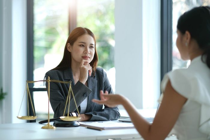 Haskett Law discussing a Trust Dispute with a client