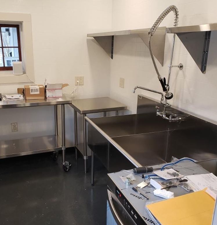 Kitchen With a Stainless Steel Sink — Scottsville, NY — Eljon Enterprises LLC