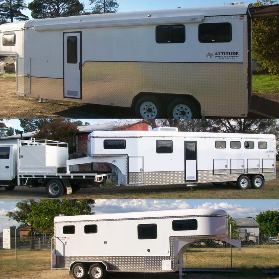 3 different models of trailers