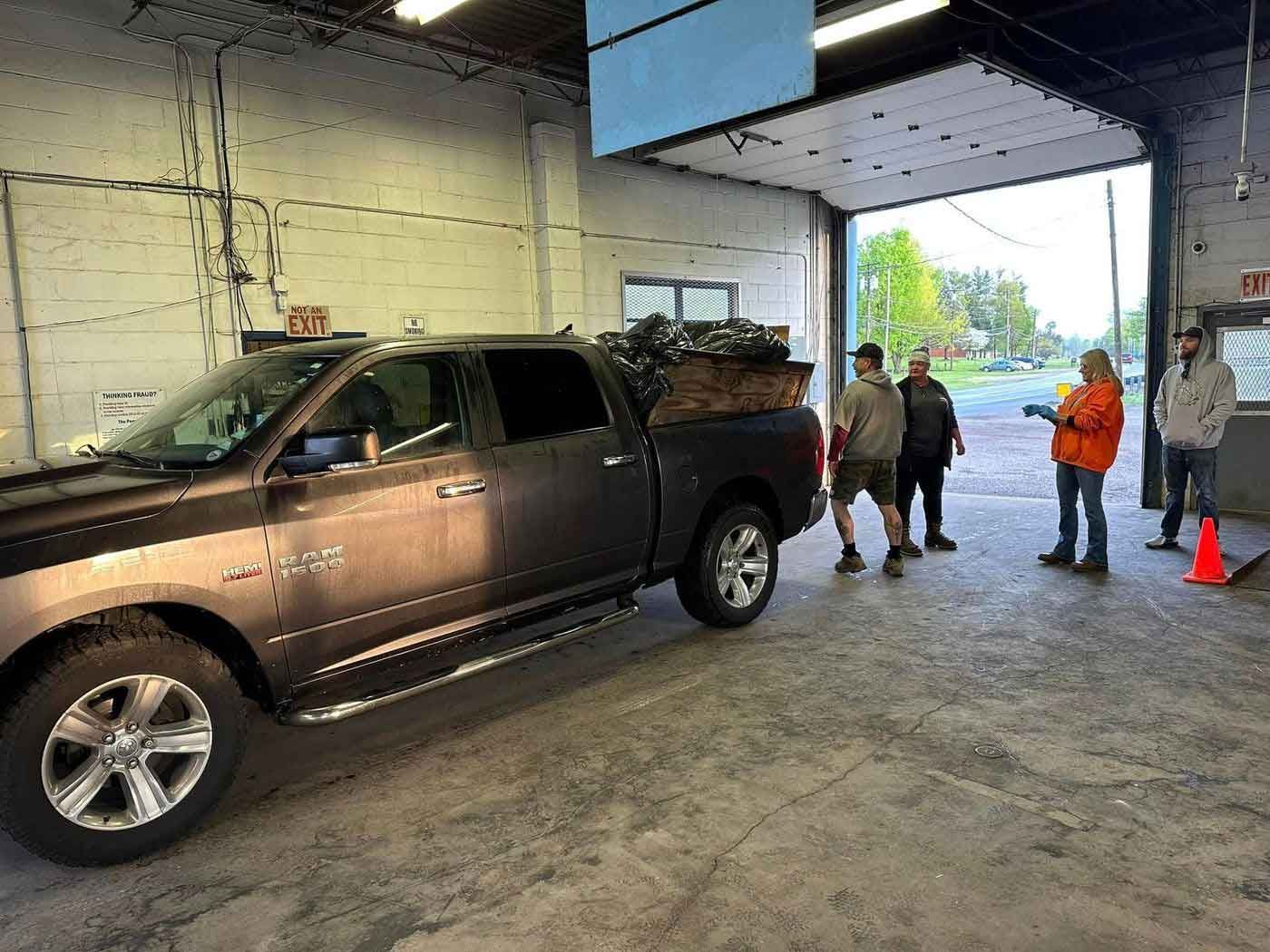 Car Inside the Shop — Cleves, OH — Miamitown Auto Parts & Recycling