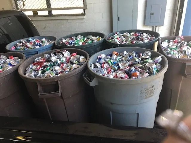 Aluminum Cans — Cleves, OH — Miamitown Auto Parts & Recycling