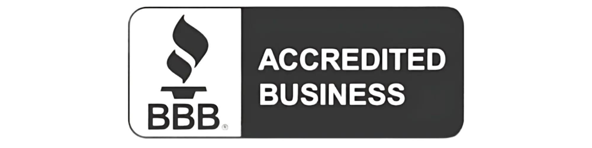 Air Fair Heat and Air LLC - A black and white logo for an accredited business