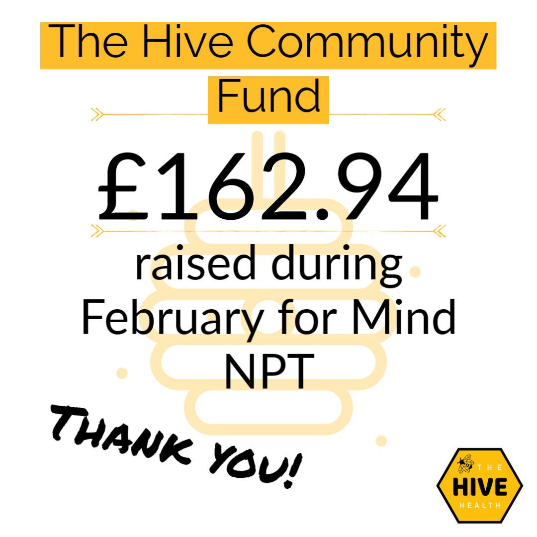 During February our team raised for NPT Mind Charity and managed to raise £162.94