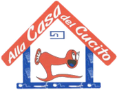 Logo: cornice rossa a forma di casa con la scritta