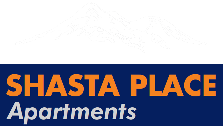 Shasta Place Header Apartments Logo - Select To Go Home