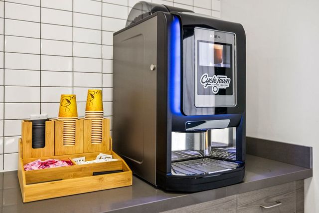 photo of a coffee machine