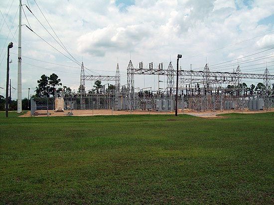 Industrial Area with Fence — Pascagoula, MS — Gulf Coast Fence Co.