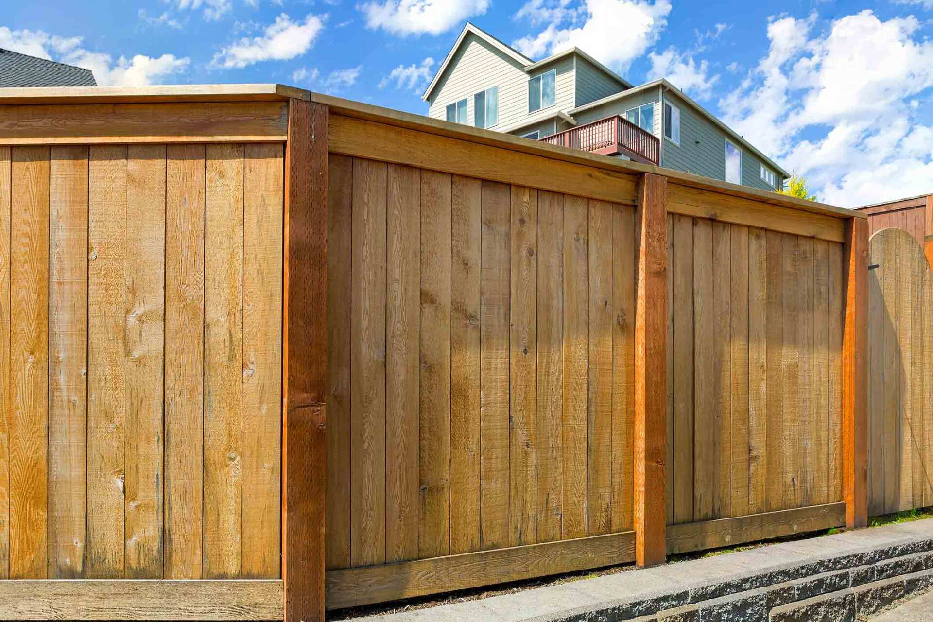 New Backyard Wood Fence — Pascagoula, MS — Gulf Coast Fence Co.