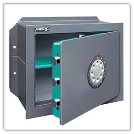 cassaforte con apertura meccanica