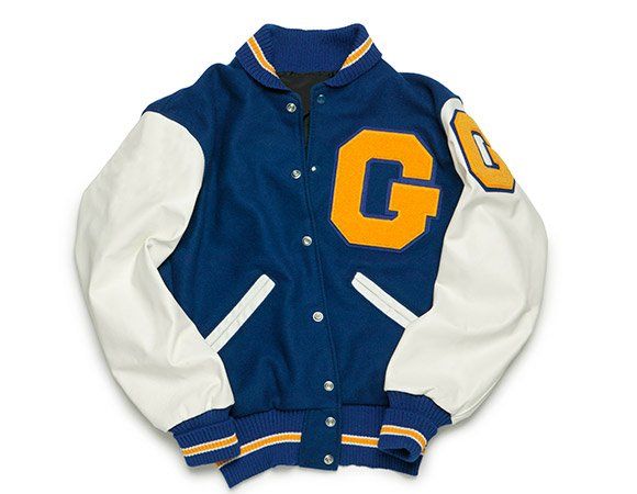 Blue And Gold Letterman Jacket — Frankfort, IL — Action Sports