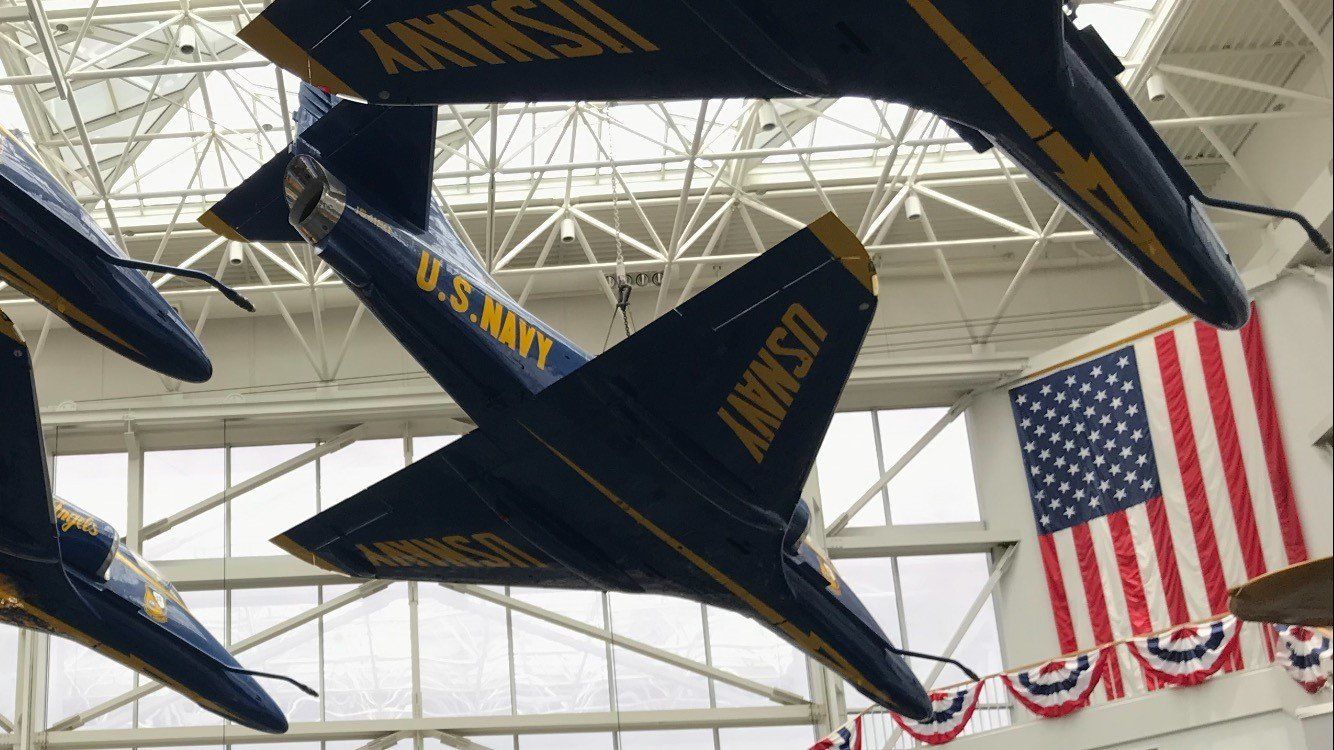 Blue Jet Plane — Pensacola, FL — Home Buying and Sales