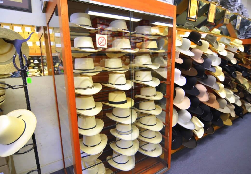 Store Display - cowboy's hat in Albuquerque, NM