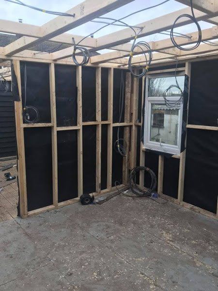 room under construction