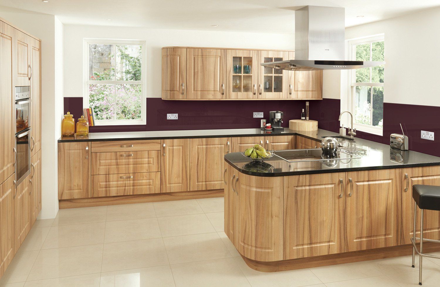spacious kitchen