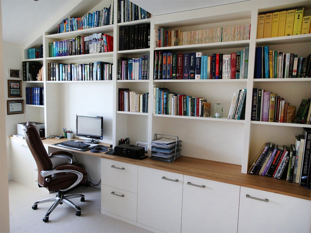white modern office space